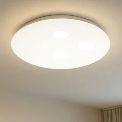 Plafoniere Moderne-Perenz Illuminazione Plafoniera rotonda bianca random perenz led 27w 3000k moderna