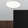 Plafoniere Moderne-Selezionato da Mazzolaluce Plafoniera rotonda 50cm bianca led 2700k 3300k 4000k dimmerabile