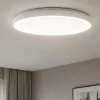 Plafoniere Moderne-Selezionato da Mazzolaluce Plafoniera rotonda 38cm bianca led 3000k dimmerabile moderna