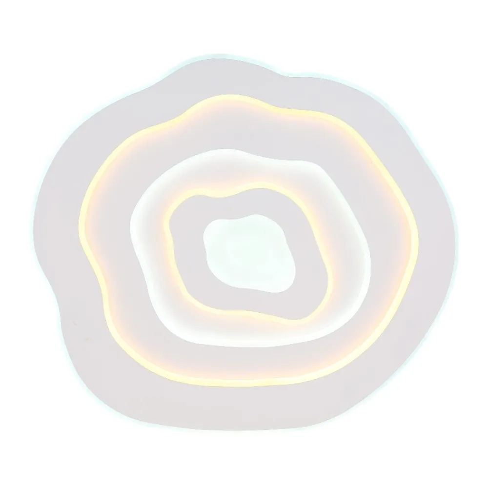 Plafoniere Moderne-Selezionato da Mazzolaluce Plafoniera rotonda design unico led 3000k 6500k
