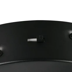 Plafoniere Moderne-Selezionato da Mazzolaluce Plafoniera rotonda nera moderna led dimmerabile da 2300k a 4000k