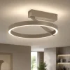 Plafoniere Moderne-Vivida International Plafoniera rotonda sabbia led 33w 3000k 4000k vivida meridiana