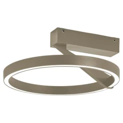 Plafoniere Moderne-Vivida International Plafoniera rotonda sabbia led 33w 3000k 4000k vivida meridiana