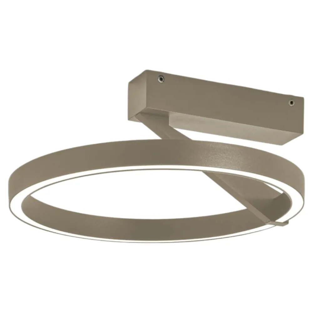 Plafoniere Moderne-Vivida International Plafoniera rotonda sabbia led 33w 3000k 4000k vivida meridiana