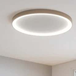 Plafoniere Moderne-Vivida International Plafoniera sabbia led 80w 3000k 4000k vivida lifering-r rotonda