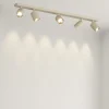 Plafoniere Moderne-Top Light Plafoniera sabbia 5 luci orientabili per cucina toplight