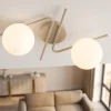Plafoniere Moderne-Top Light Plafoniera sabbia moderna holly