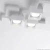 Plafoniere Moderne-Sforzin Illuminazione Plafoniera sforzin per cucina bianca design moderno