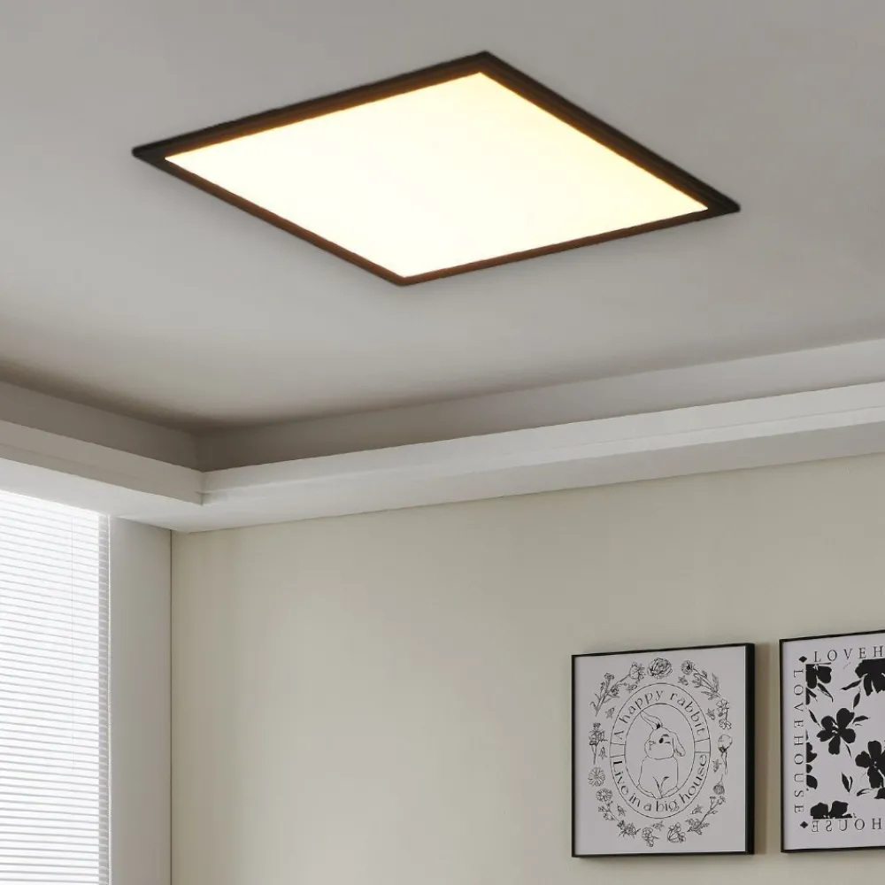 Plafoniere Moderne-Eglo Plafoniera smart da cucina led 2700k a 6500k dimmerabile controllo da remoto app salobrena