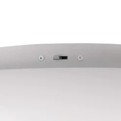 Plafoniere Moderne-Selezionato da Mazzolaluce Plafoniera tonda anello bianco 62cm moderna led dimemrabile