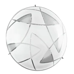 Plafoniere Moderne-Perenz Illuminazione Plafoniera tonda in vetro 30cm fisdh