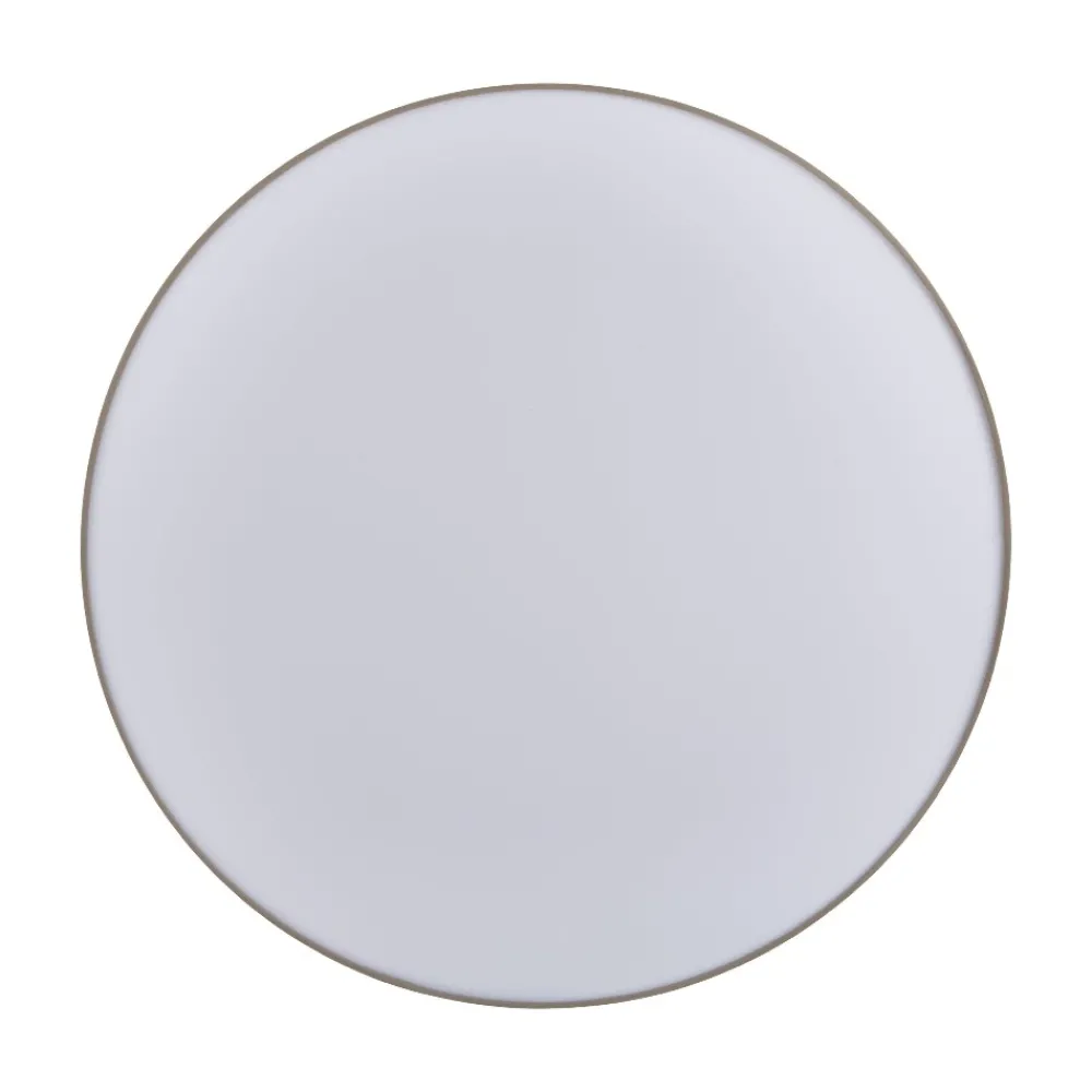 Plafoniere Moderne-Eglo Plafoniera tonda moderna per salotto 76 cm tortora pasteri
