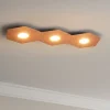 Plafoniere Moderne-Top Light Plafoniera design moderna foglia rame