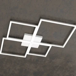 Plafoniere Moderne-Top Light Plafoniera four squares led 3000k 4000k