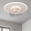 Ventilatori Da Soffitto-Selezionato da Mazzolaluce Plafoniera ventilatore bianco da soffitto con luce telecomando