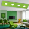 Plafoniere Moderne-Top Light Plafoniera vetro lucido verde per cucina path
