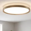 Plafoniere Moderne-Vivida International Plafoniera vivida atena rotonda sabbia led 48w 3000k 4000k per cucina