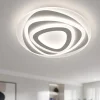 Plafoniere Moderne-Vivida International Plafoniera vivida bud design moderna bianca led 46w 3000k 4000k