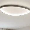Plafoniere Moderne-Vivida International Plafoniera vivida lifering bronzo led 60w 3000k 4000k dimmerabile