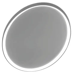 Plafoniere Moderne-Vivida International Plafoniera vivida lifering-o led 50w 3000k 4000k titanio ovale