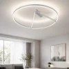 Plafoniere Moderne-Vivida International Plafoniera vivida meridiana titanio led 51w 3000k 4000k