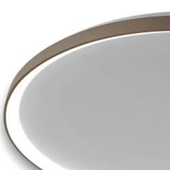 Plafoniere Moderne-Vivida International Plafoniera vivida sabbia led 80w 3000k 4000k lifering-o ovale