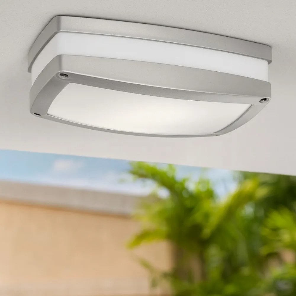 Plafoniere Da Esterno-Gea Luce Plafoniere per esterni grigio ura