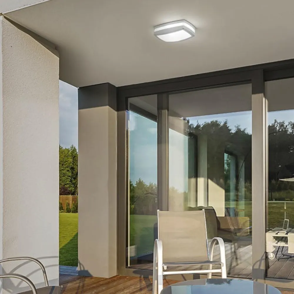 Plafoniere Da Esterno-Gea Luce Plafoniere per esterni grigio ura