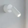 Applique Da Parete-Ideal Lux Play pl applique led bianco orientabile 7w 3000k da soffitto