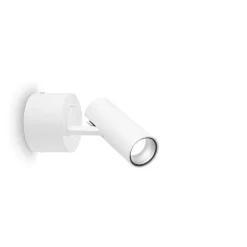 Applique Da Parete-Ideal Lux Play pl applique led bianco orientabile 7w 3000k da soffitto