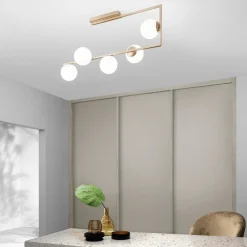 Plafoniere Moderne-Ondaluce Pl monile 5 oro plafoniera moderna 5 luci per soggiorno