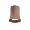 Faretti Da Soffitto-Ondaluce Pl rock faretto da soffito in cemento rosso