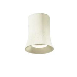 Faretti Da Soffitto-Ondaluce Pl rock faretto da soffito in cemento bianco