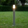 Lampioni Da Giardino-Ondaluce Plt pou lampione da giardino h83cm ip44 grigio