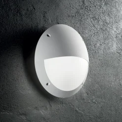Applique Da Esterno-Ideal Lux Polar-2 ap1 applique da esterno ip66 bianco