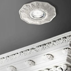 Faretti Da Incasso-Ideal Lux Polka faretto da incasso metallo bianco stile classico