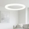 Lampadari Moderni-Linea Light Polo lampadario cerchio led moderno dimmerabile dali