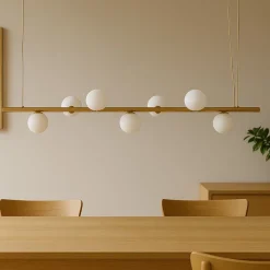 Lampadari Moderni-Miloox Pomi lampadario per soggiorno moderno oro