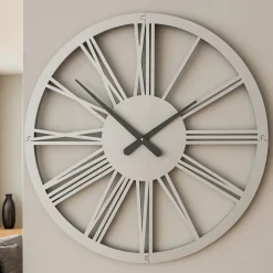 Orologi Da Parete Moderni-Selezionato da Mazzolaluce Pompei orologio da parete numeri romani 60cm alluminio