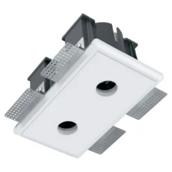 Accessori-Selezionato da Mazzolaluce Portafaretti spoty di gesso da incasso per controsoffitto