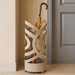 Mobili Ingresso Moderni-Selezionato da Mazzolaluce Portaombrelli beige metallo moderno