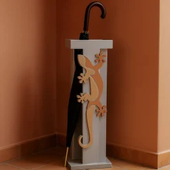Mobili Ingresso Moderni-Selezionato da Mazzolaluce Portaombrelli da interno design moderno geko color pesca