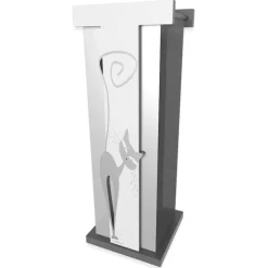 Mobili Ingresso Moderni-Selezionato da Mazzolaluce Portaombrelli design moderno gatto legno colore alluminio