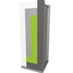 Mobili Ingresso Moderni-Selezionato da Mazzolaluce Portaombrelli moderno stripes verde mela grigio bianco