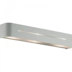 Applique Da Parete-Ideal Lux Posta ap3 lampada da parete metallo bianco rettangolare