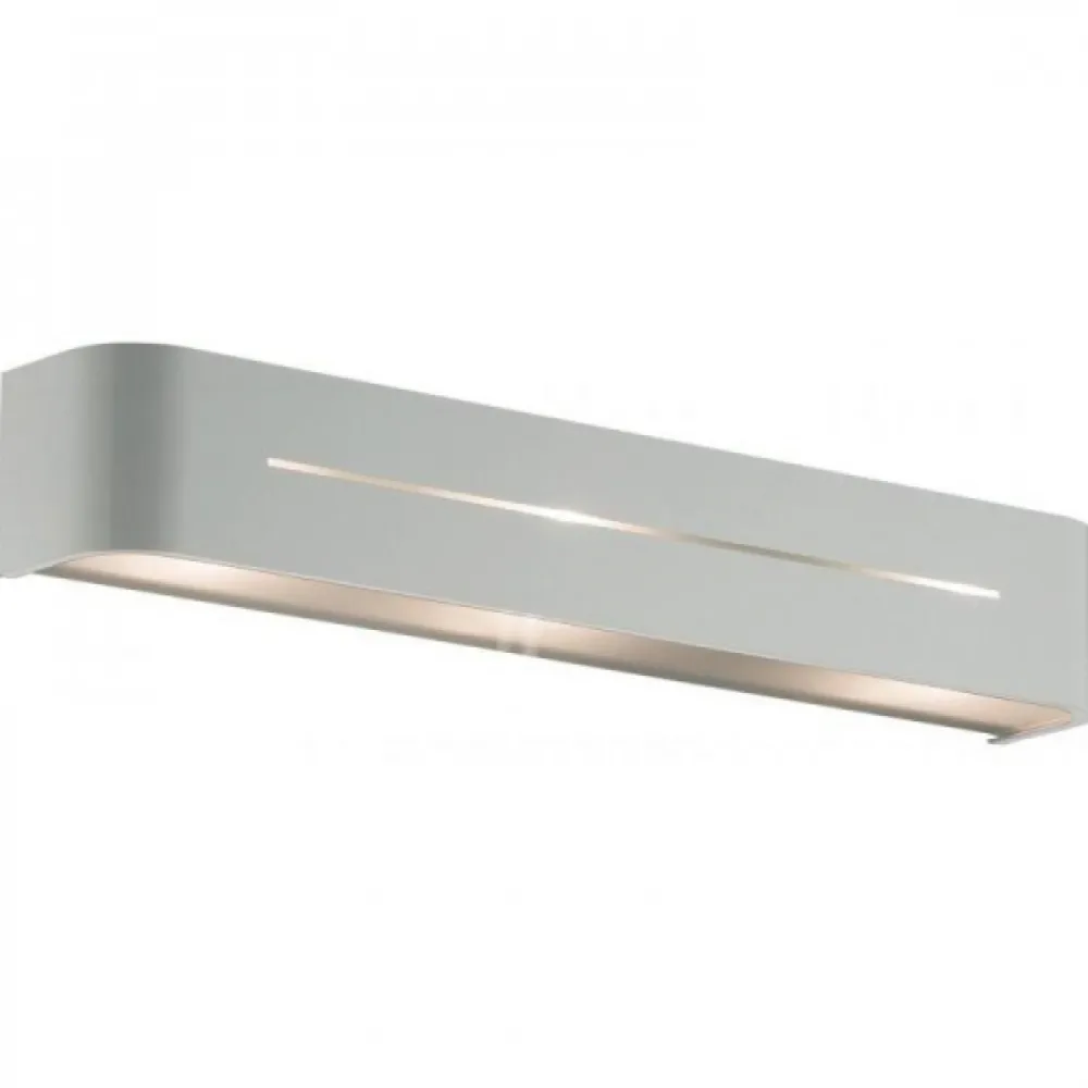 Applique Da Parete-Ideal Lux Posta ap3 lampada da parete metallo bianco rettangolare