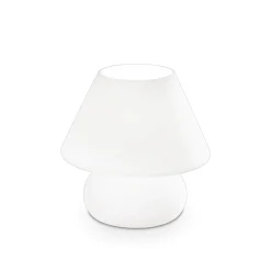 Abat Jour-Ideal Lux Prato tl1 big abat jour camera da letto moderna vetro bianco