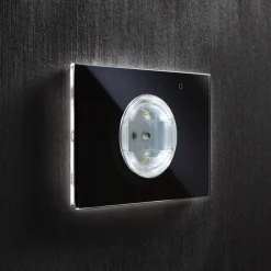 Accessori-Selezionato da Mazzolaluce Presa intelligente nera smart wifi