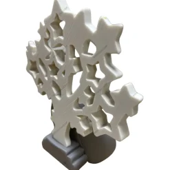 Presepi Di Natale-Bongelli Preziosi Presepe albero stelle grigio h12 moderno