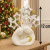 Presepi Di Natale-Bongelli Preziosi Presepe di natale oro h12 statuina nativita